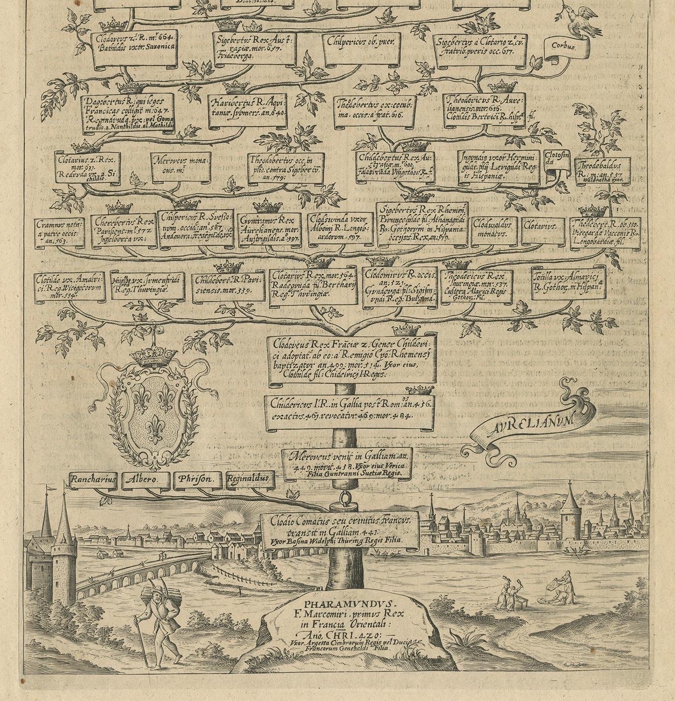 merovingian dynasty family tree