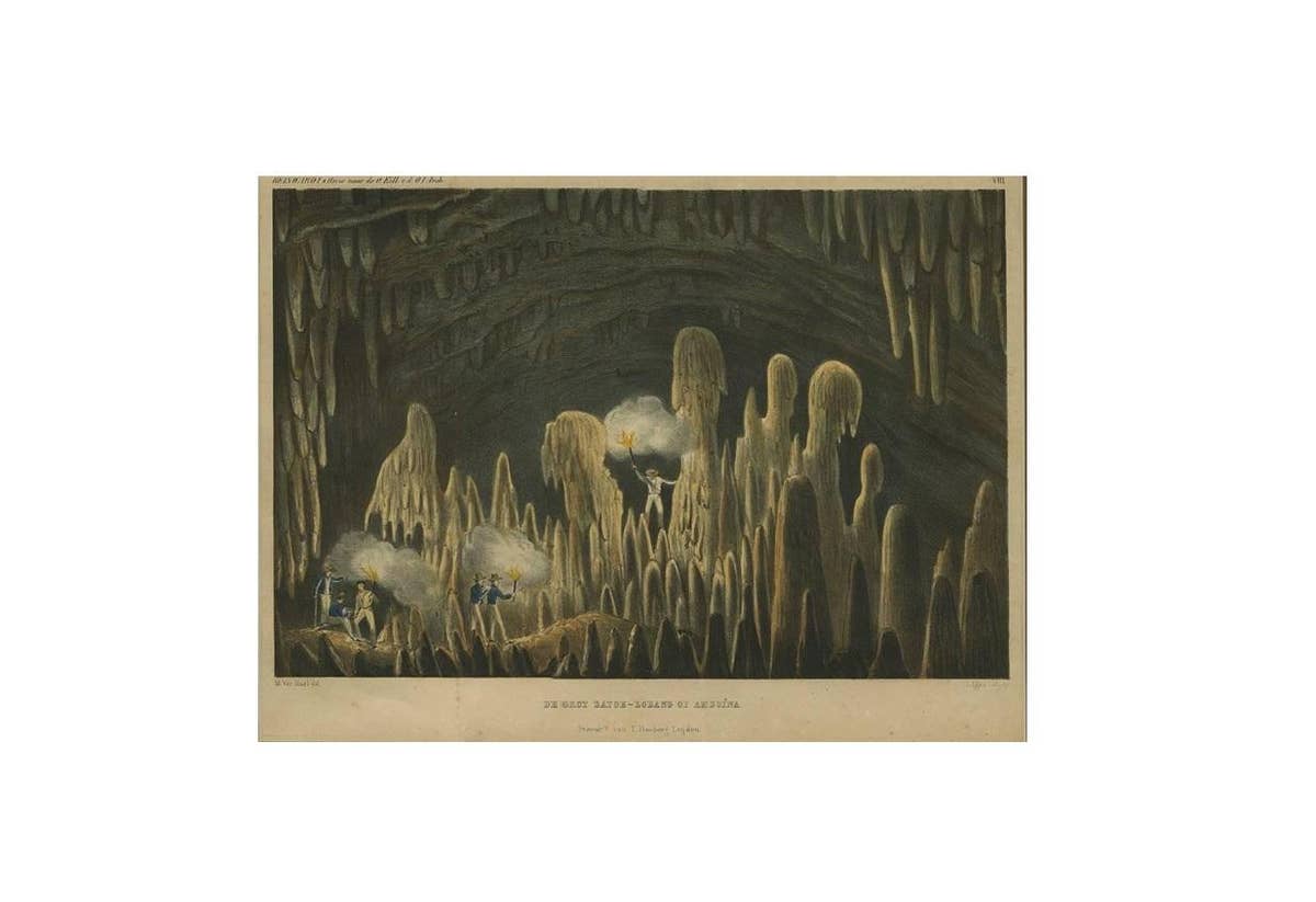 Antique Print with a view of Amboina 'Indonesia' by C.G.C. Reinwardt