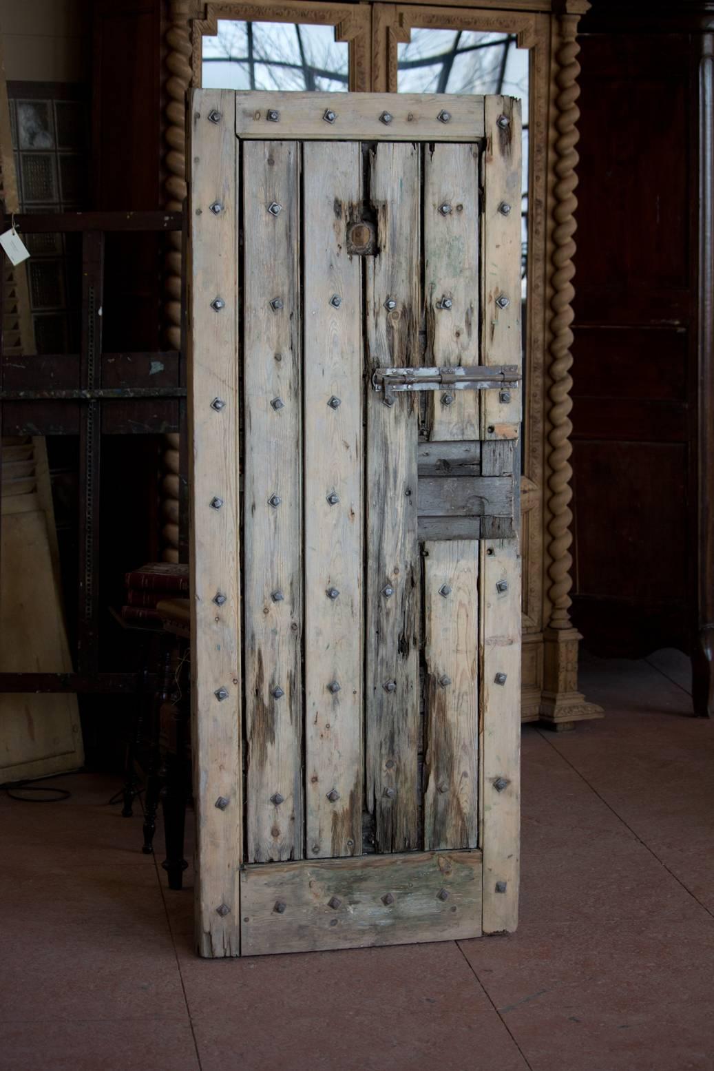 Metal Antique English Prison Door