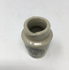 Antique Provincial Dairies Stoneware Transferware Cream Pot