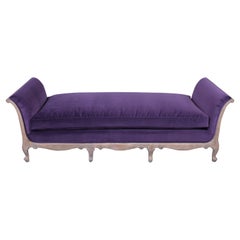 Antique Provincial Walnut Daybed