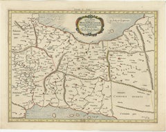 Antica mappa tolemaica dell'odierno Iran, dell'Iraq e di parte dell'Armenia