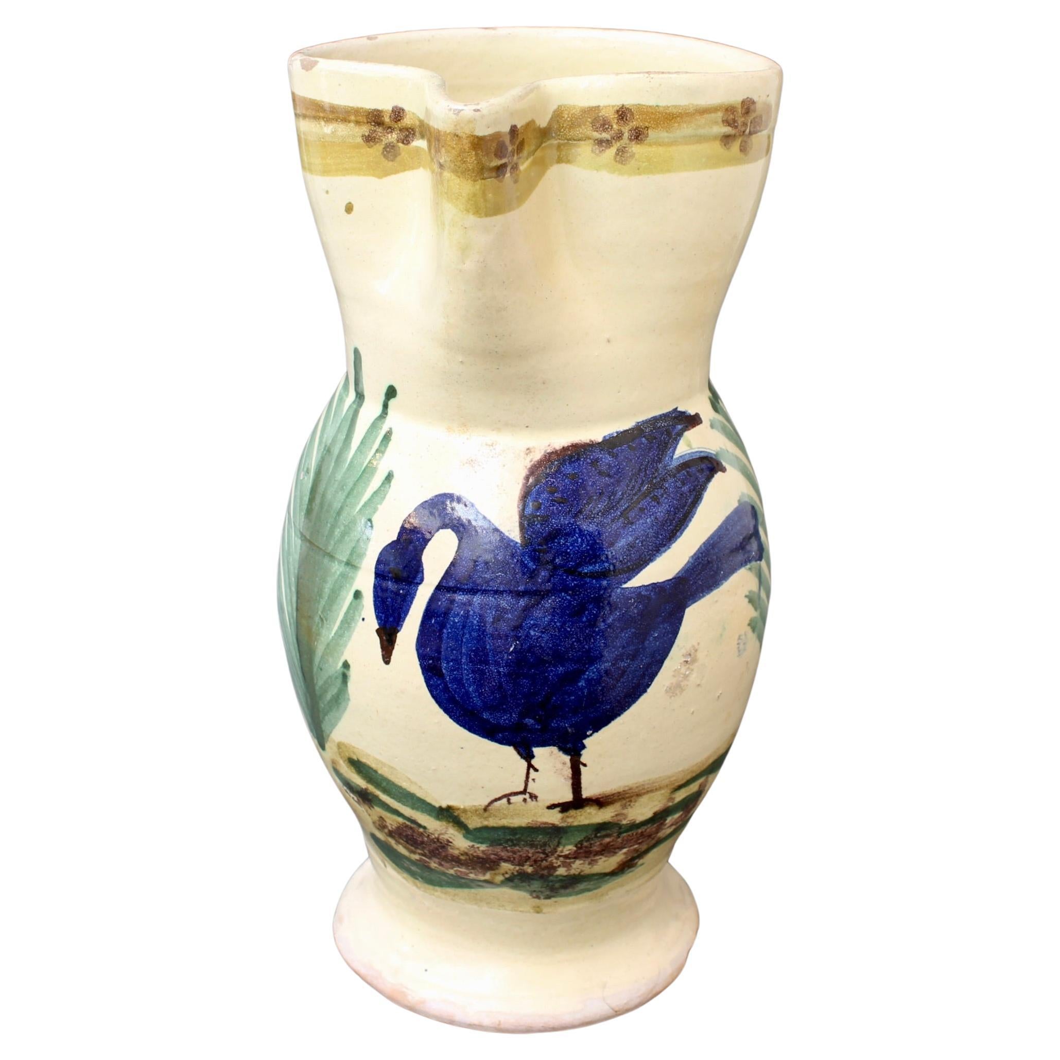 Antiker apulischer Wasserkrug aus Keramik (um 1890) im Angebot