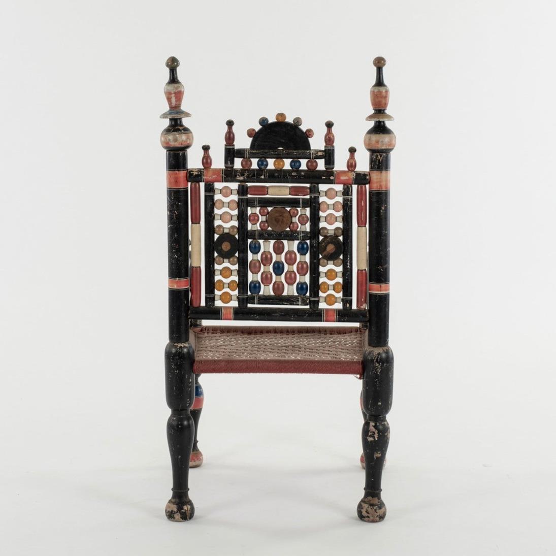 Wood Antique Punjabi Chair
