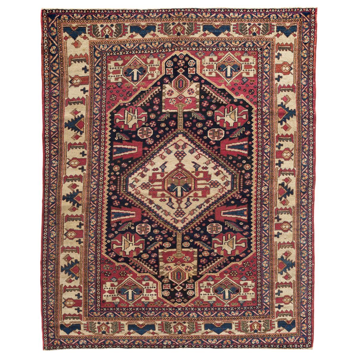 Tappeto antico Qashgai, 1880 circa