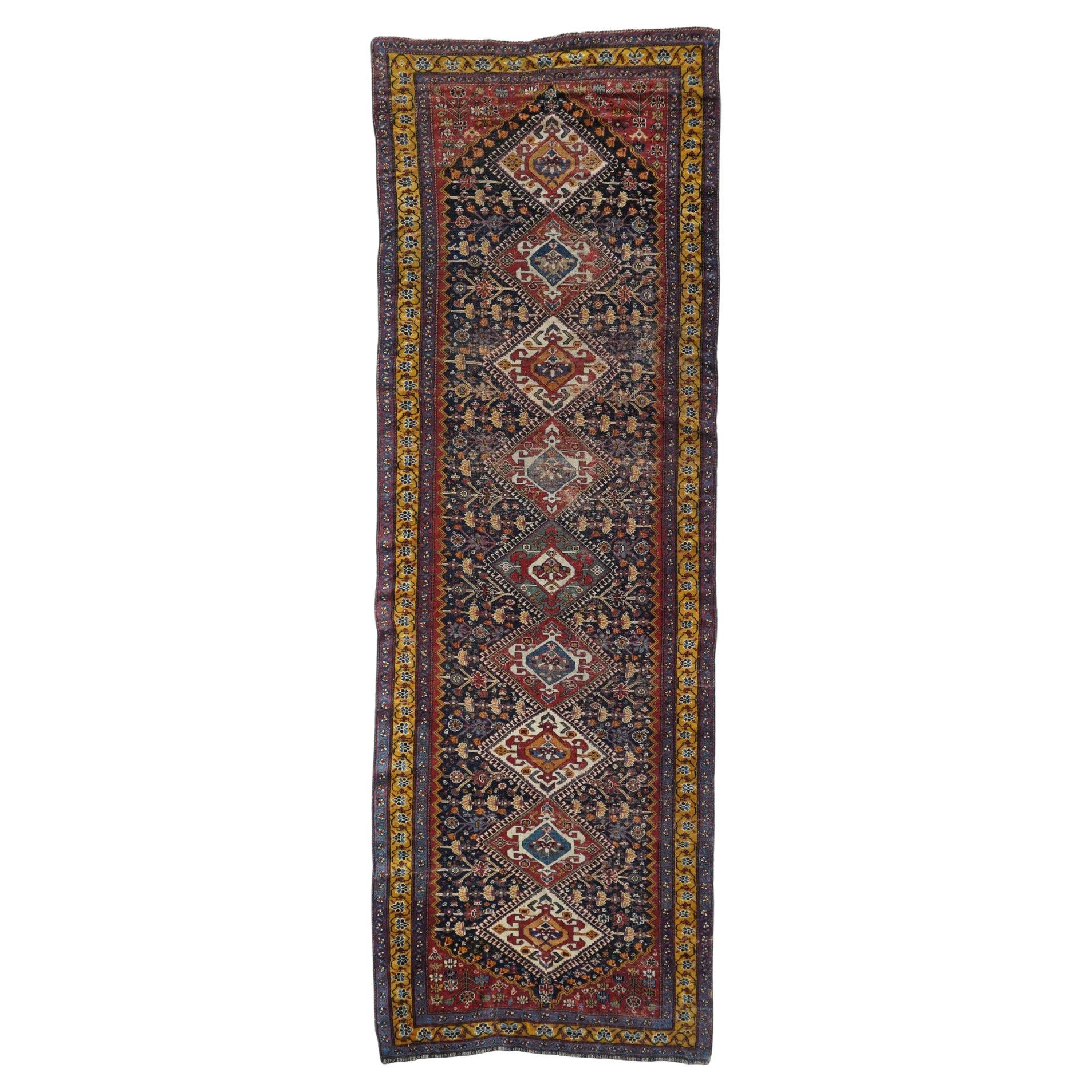 Antique Qashkai Rug For Sale