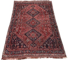 Antique Qashqai Carpet 3.35m x 2.35m