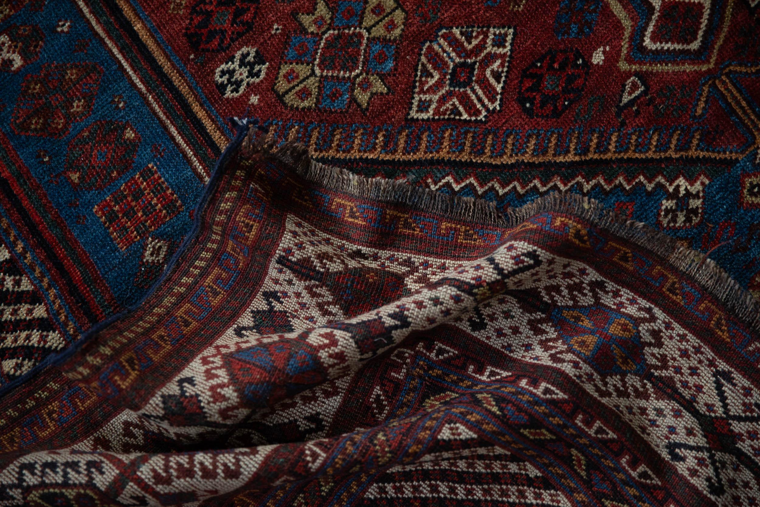 Tapis Qashqai ancien en vente 4