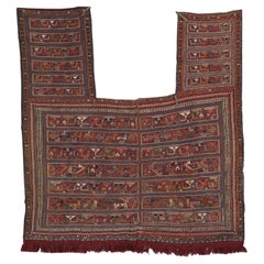 Antique Qashqai Horse Cover, Antique Rug, Antique Horse Cover