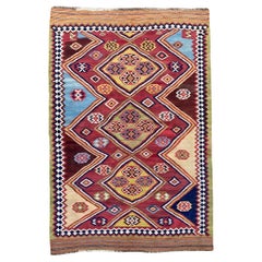 Kilim Qashqai ancien 2,02m x 1,37m