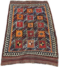 Antique Qashqai Kilim 2.30m x 1.59m