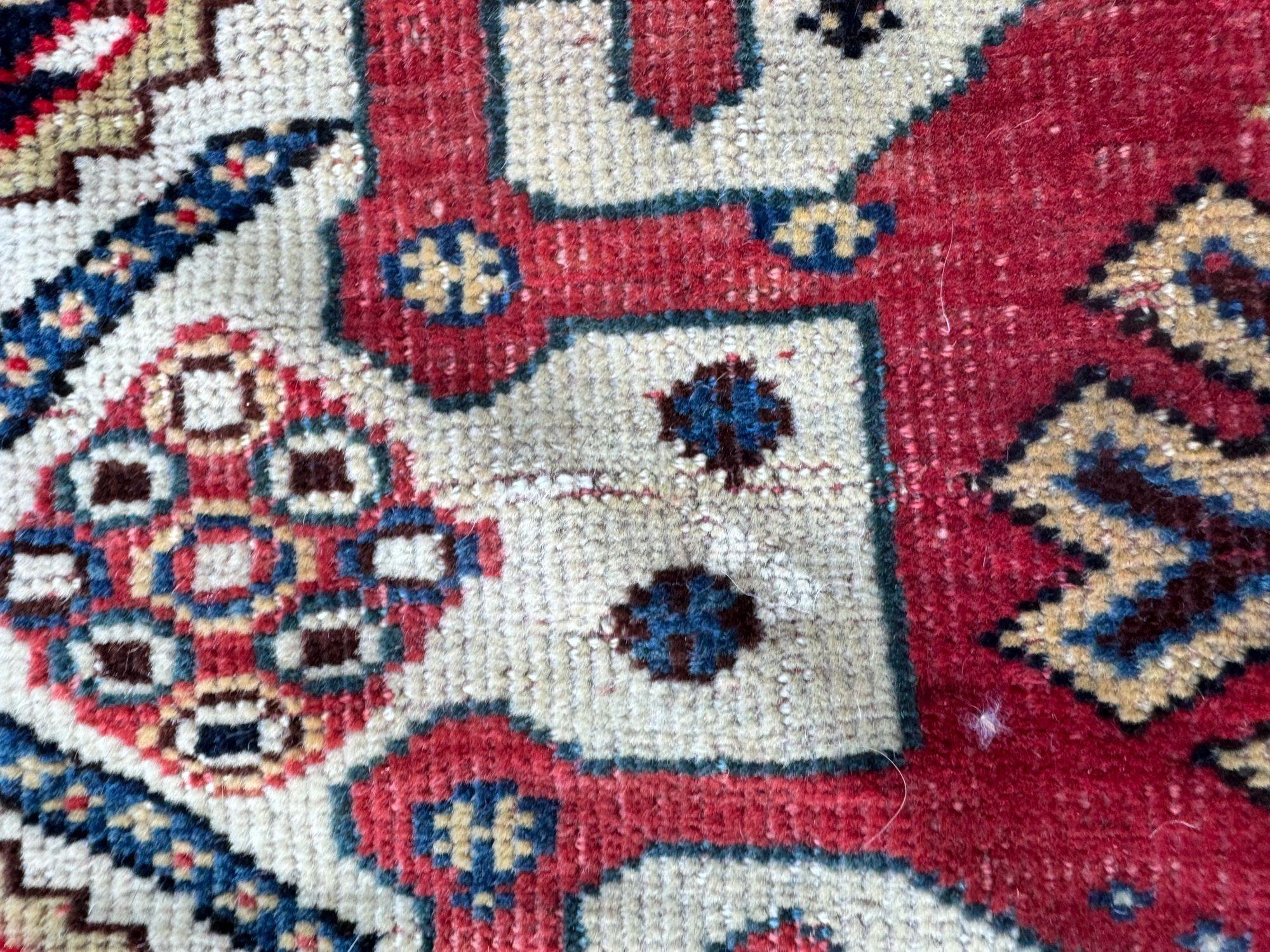 Antique Qashqai Rug 1.86m x 0.97m For Sale 12