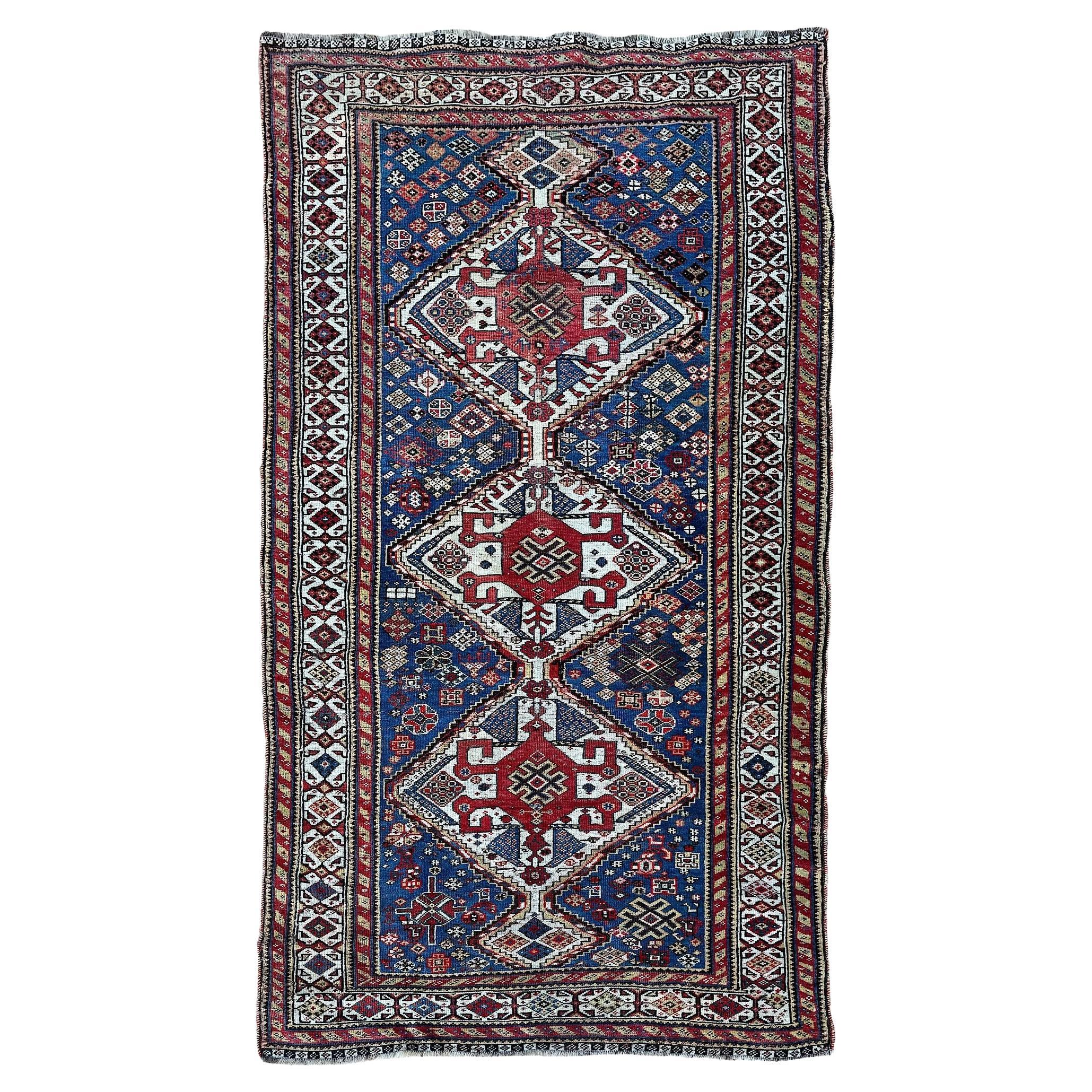 Alfombra Antigua Qashqai 1,86m x 0,97m