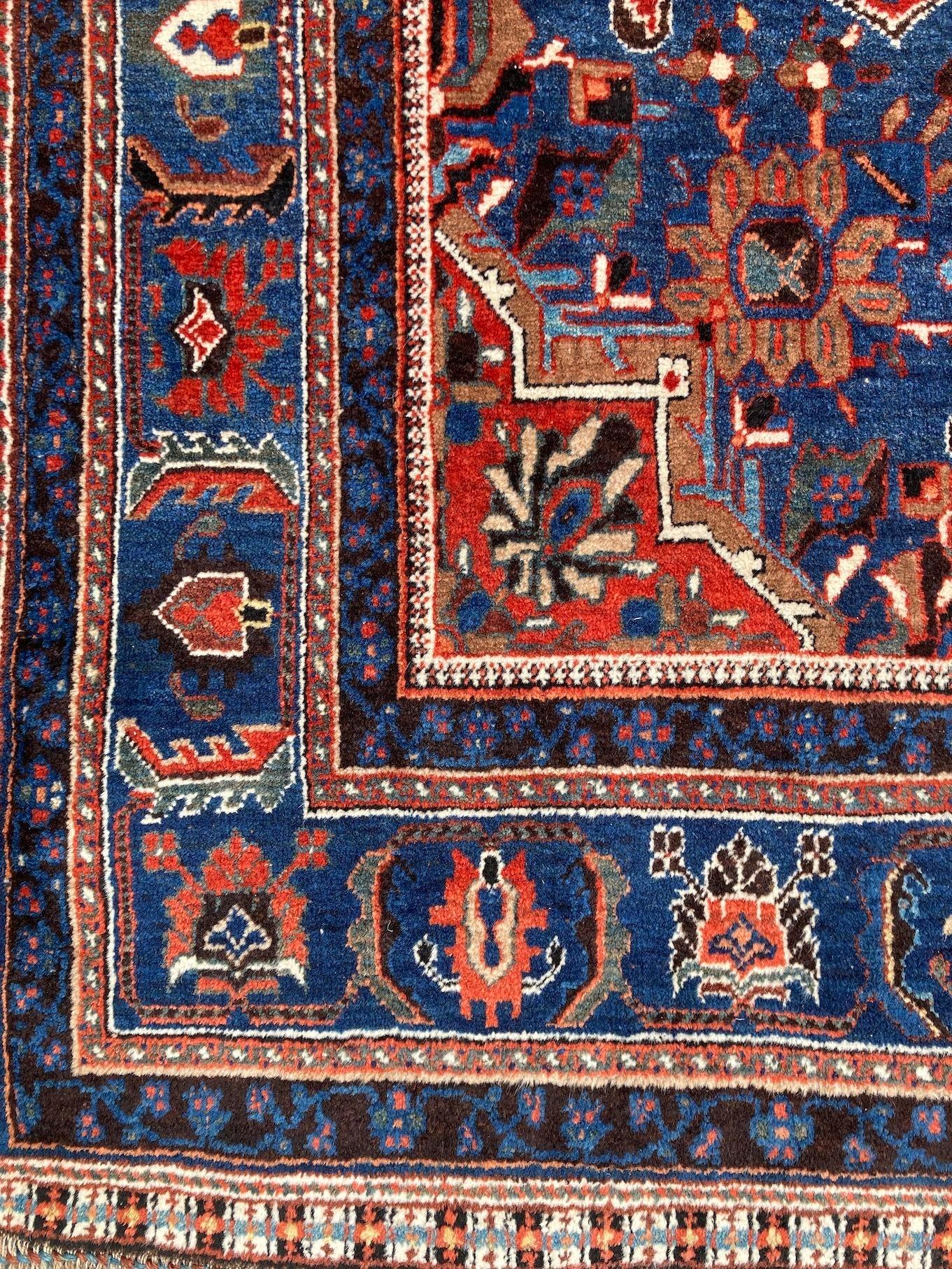 Antiker Qashqai-Teppich, 2,20 m x 1,51 m, antik im Angebot 2