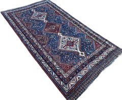 Antiker Gaschgai-Teppich 2,54 m x 1,41 m
