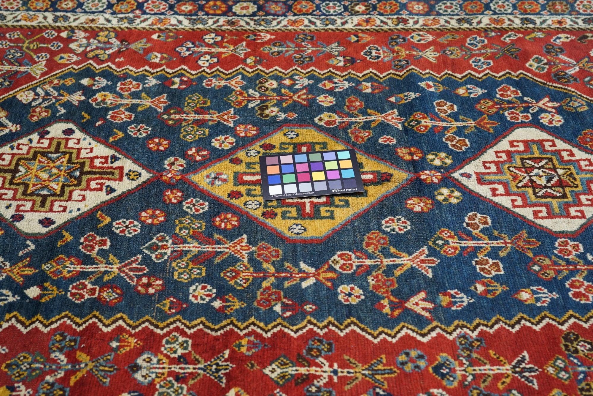 Antique Qashqai Rug  For Sale 2