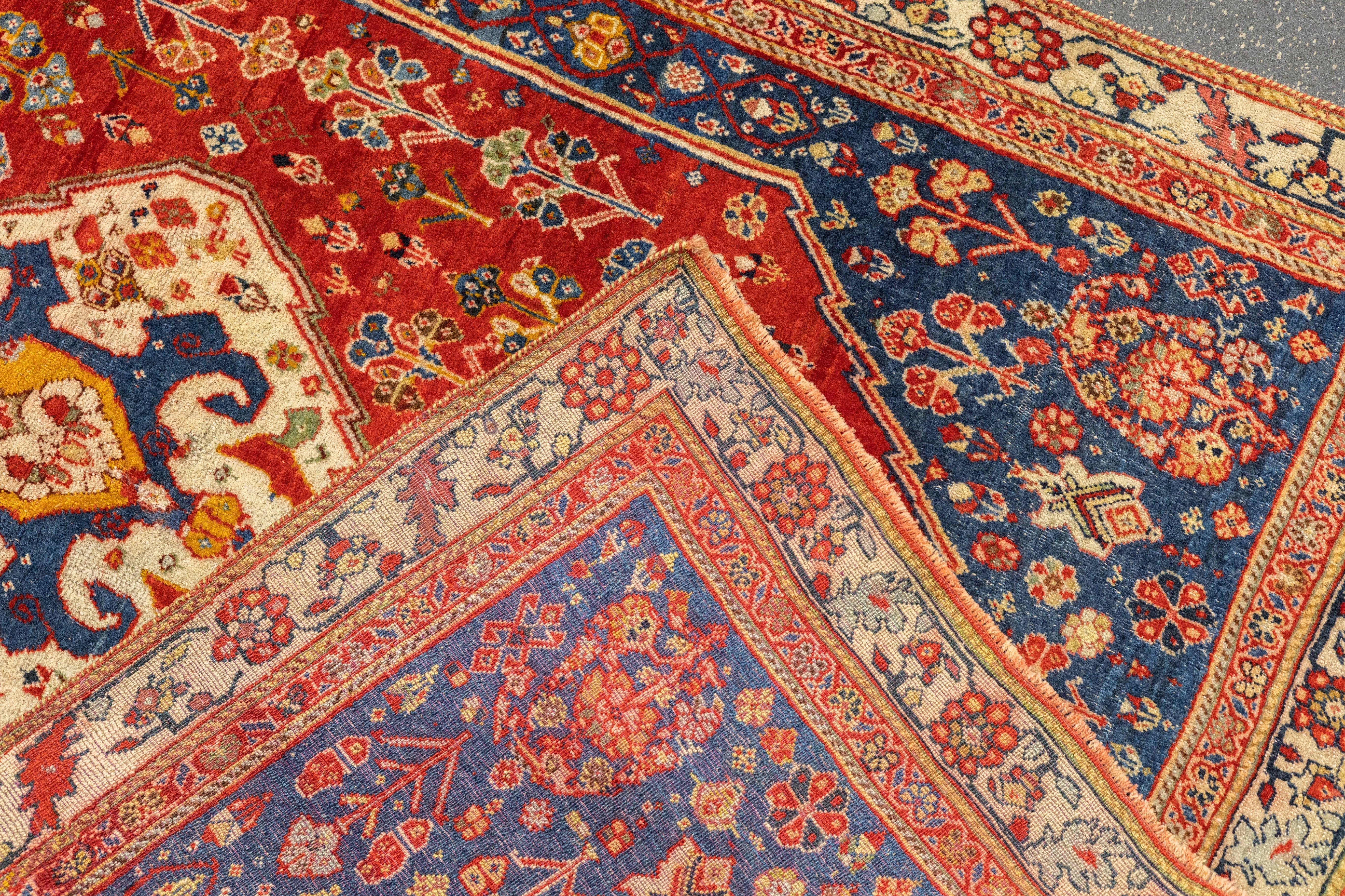 Antique Qashqai Rug 3'5'' x 5'0