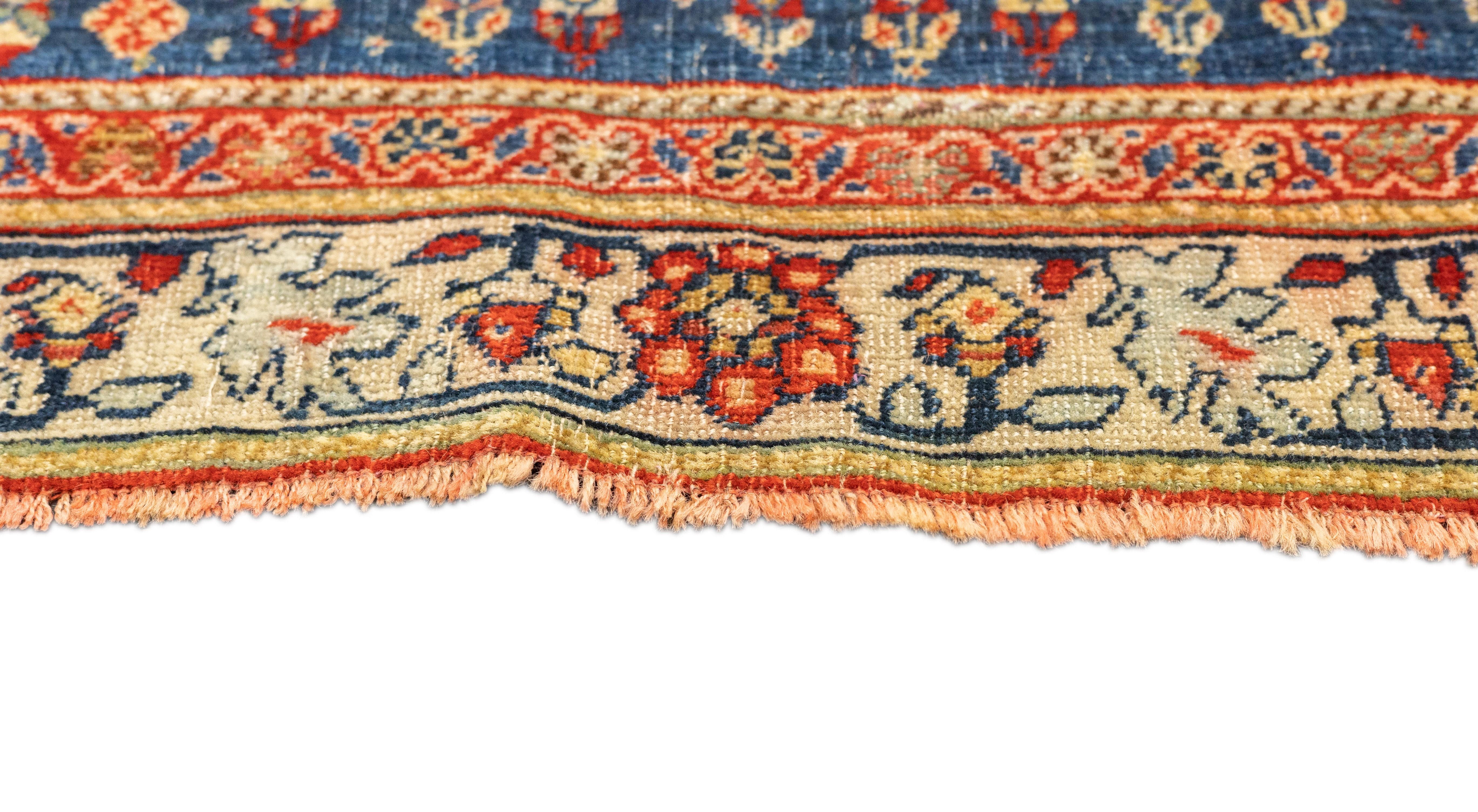 19th Century Antique Qashqai Rug 3'5'' x 5'0