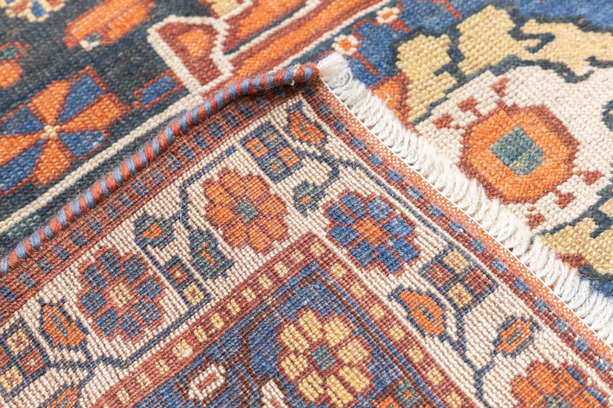 Antique Qashqai Rug 4'10'' x 6'0
