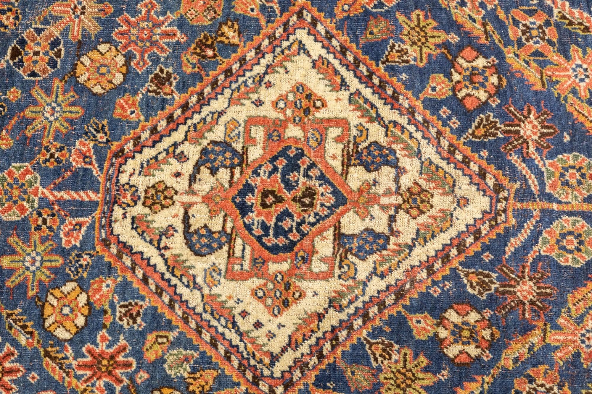 Antique Qashqai Rug 4'9'' x 6'8'' For Sale 2