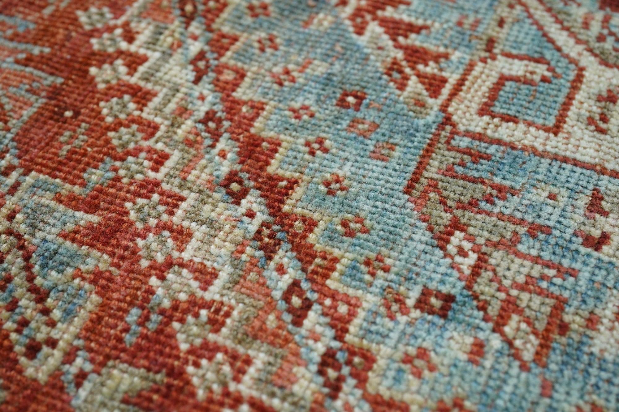 Wool Antique Qashqai Rug 5'2'' x 8'3'' For Sale