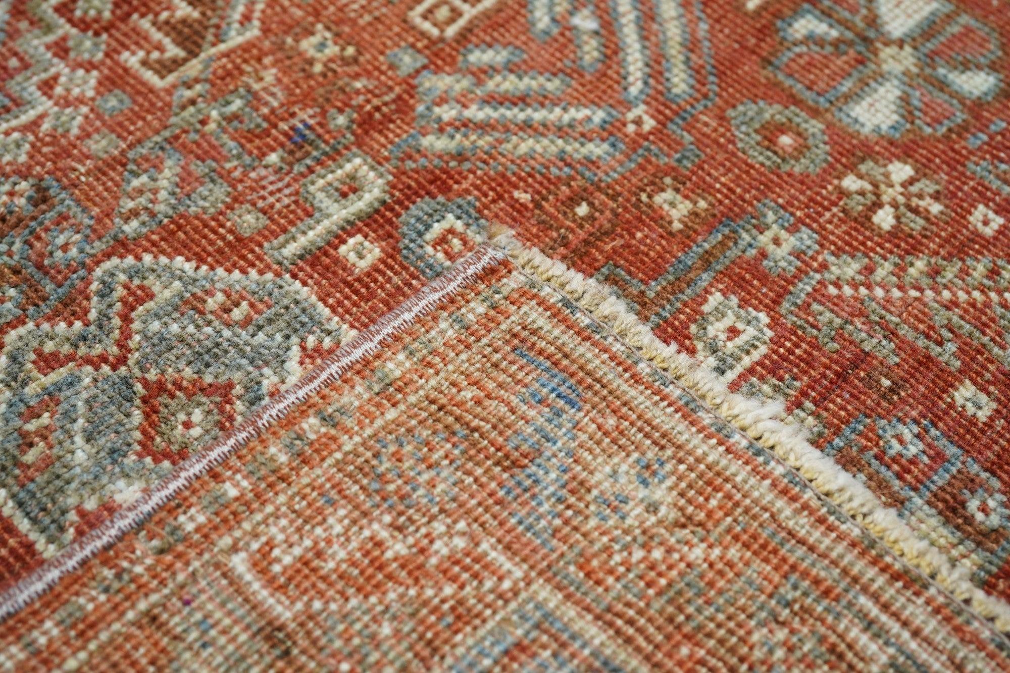 Antique Qashqai Rug 5'2'' x 8'3'' For Sale 2