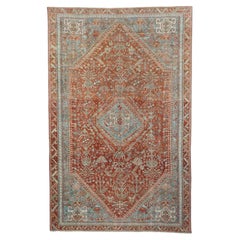 Antique Qashqai Rug 5'2'' x 8'3''
