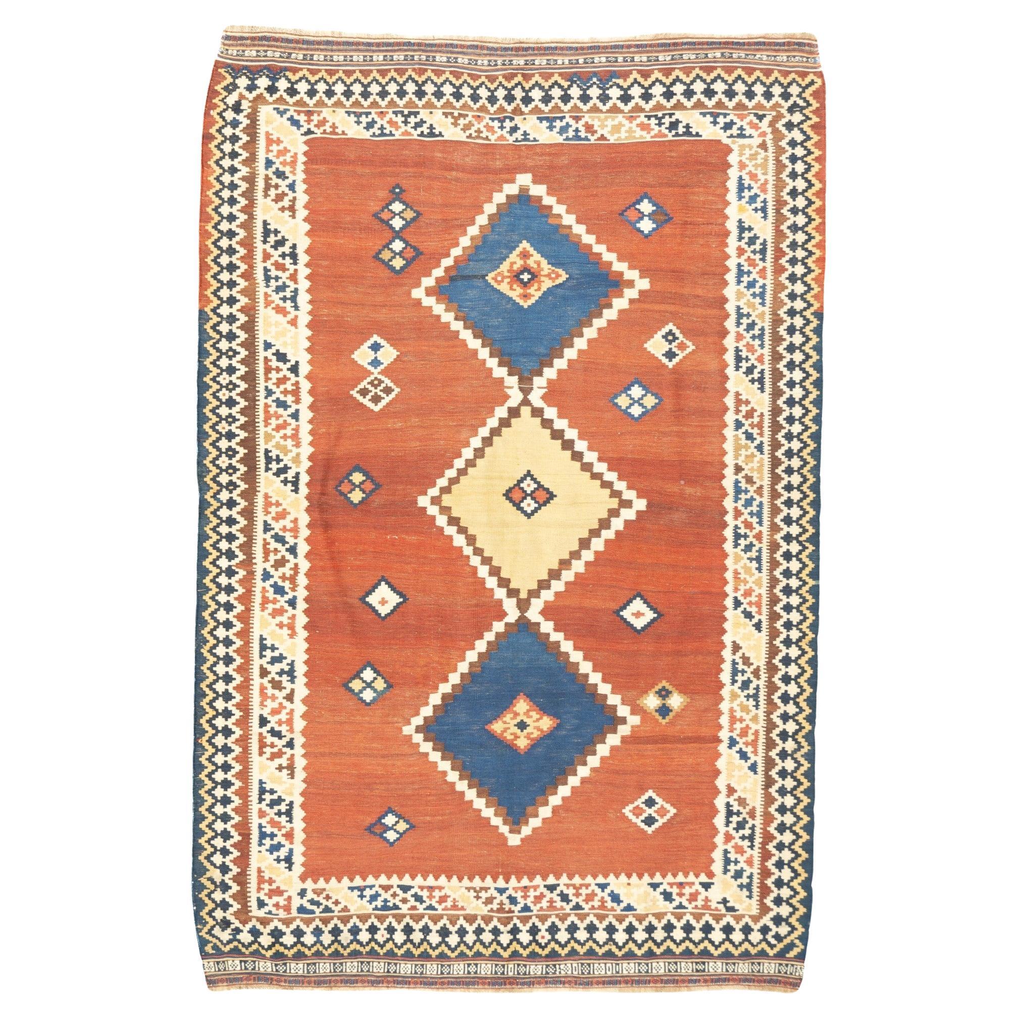 Antique Qashqai Rug 5'3'' x 7'10''