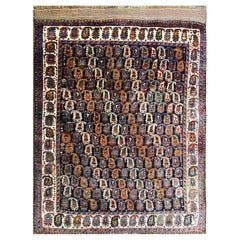 Antiker Qashqai-Teppich, 5'6" x7'2"
