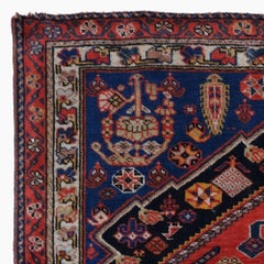 Antique Qashqai Rug - Late 19th Century