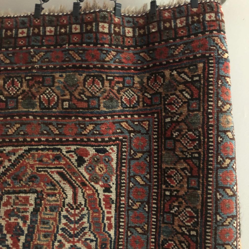 Antique Qashqai Rug, Shiraz, Southern Persia In Good Condition For Sale In New York, NY