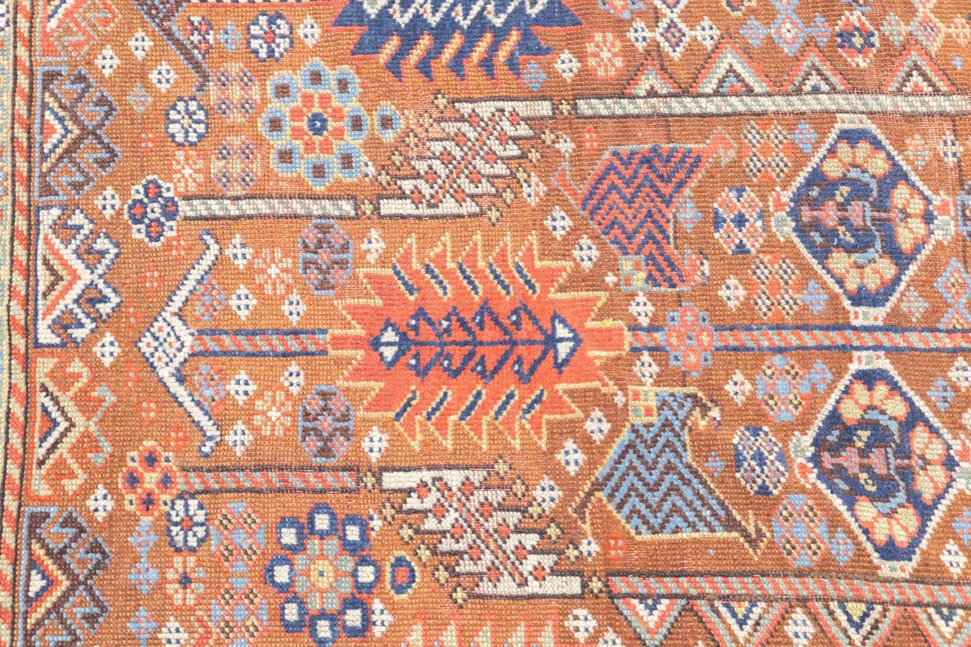 Tapis Antiquities Qashqai Shekarlou 5'8'' x 7'7'' en vente 4