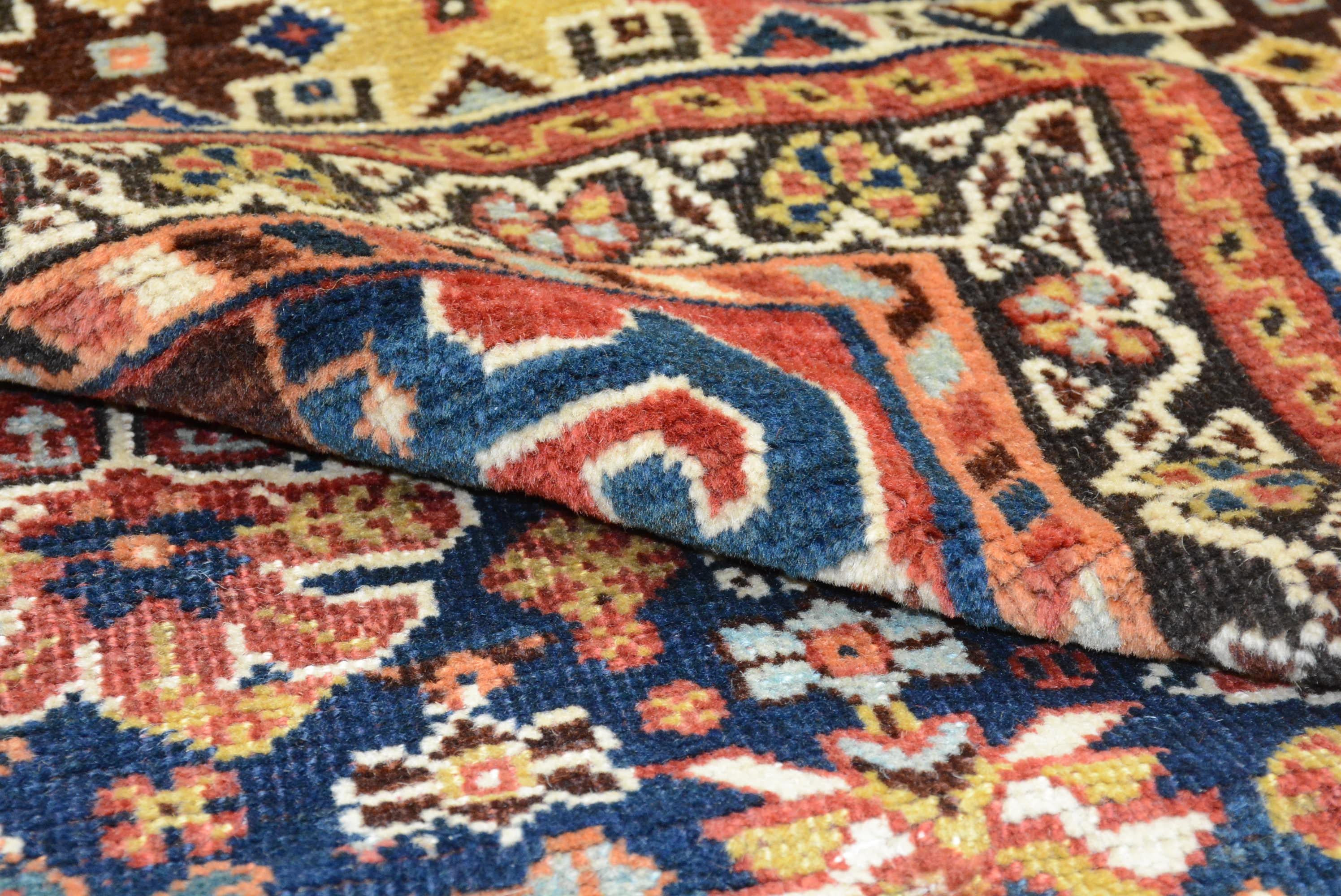Antique Qashqai Shiraz Carpet For Sale 3