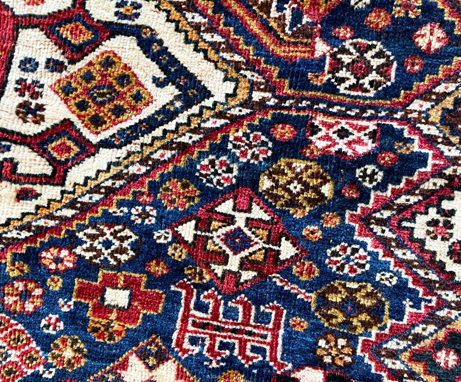 Antique Qashqai/ Shiraz Rug For Sale 2