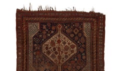 Antique Qashqai Tribal Rug