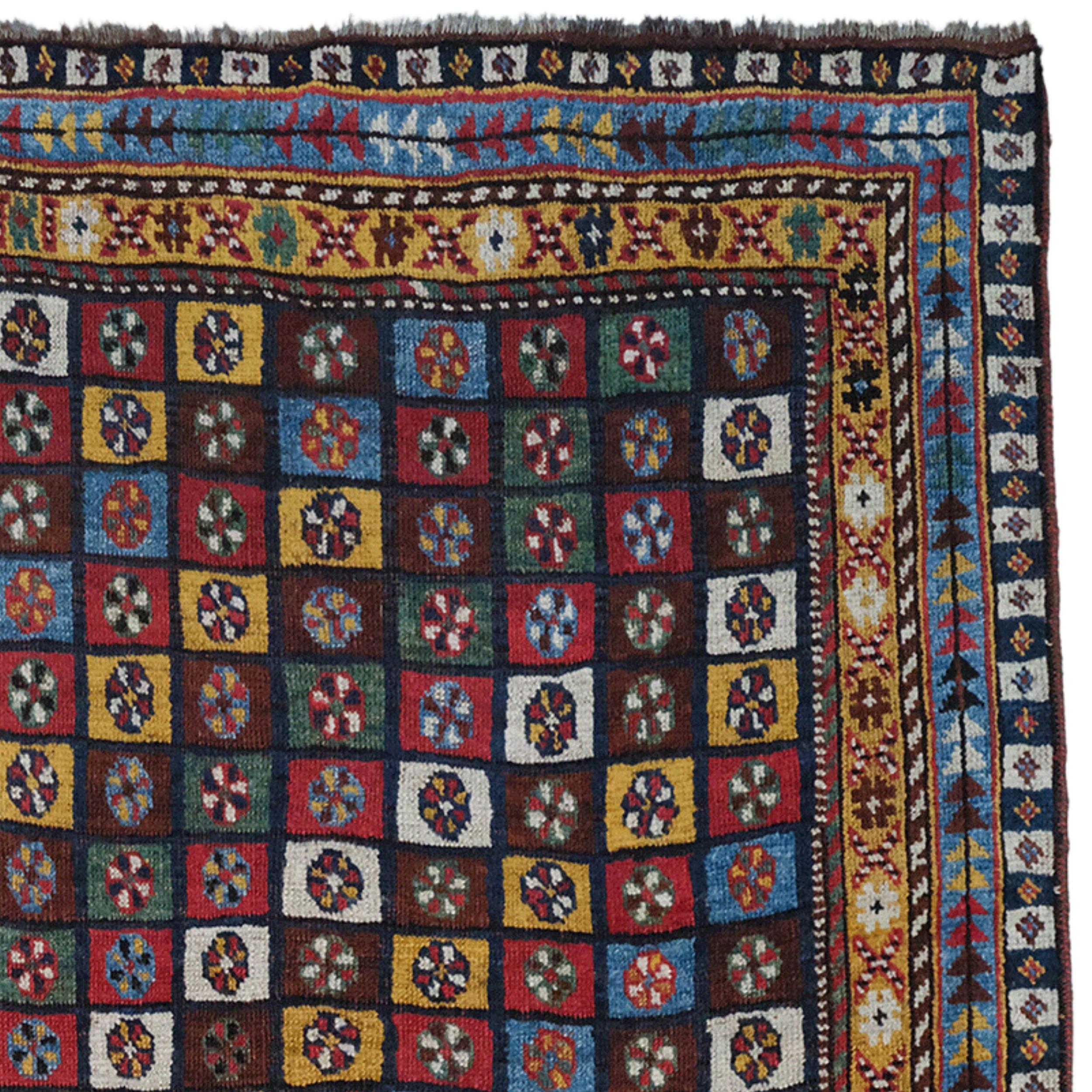 Tapis Qhasqai ancien - Fin du 19ème siècle Tapis Qhasqai persan Bon état - En vente à Sultanahmet, 34