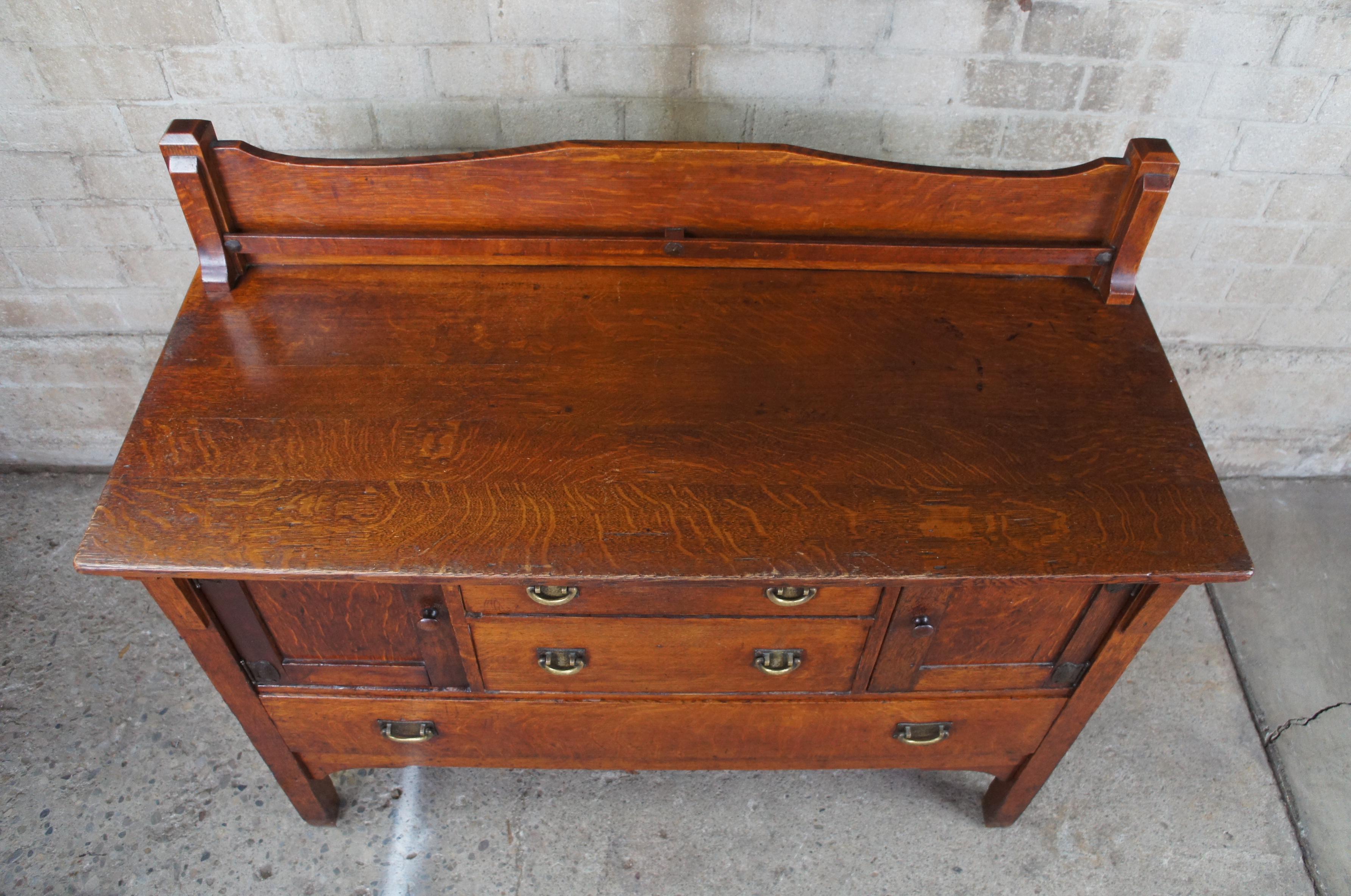 used mission style buffet