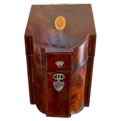 Antique Quality 19th Century Georgian Mahogany Letter Holder