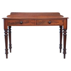 Antique quality 19th Century mahogany writing side dressing table desk