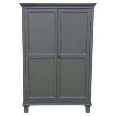 Used quality 19th Century painted housekeeper's larder cupboard