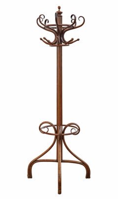 Antique Quality Bentwood Hall Stand for Hats, Coats, Sticks, and Umbrellas