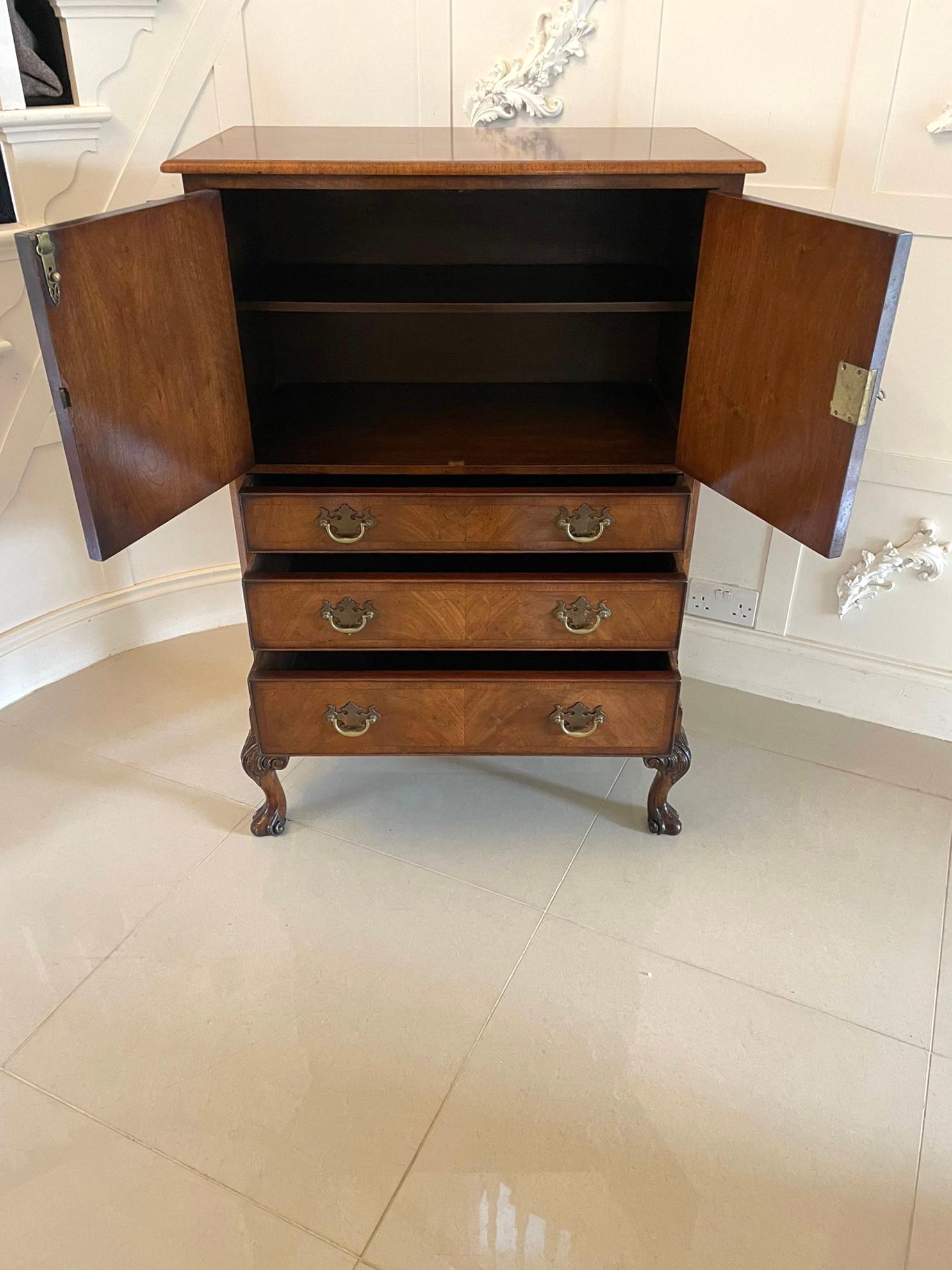 antique chest on stand