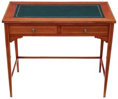 Antiker georgianischer Revival-Mahagoni-Schreibtisch/Schminktisch aus Mahagoni in antiker Qualität, C1905