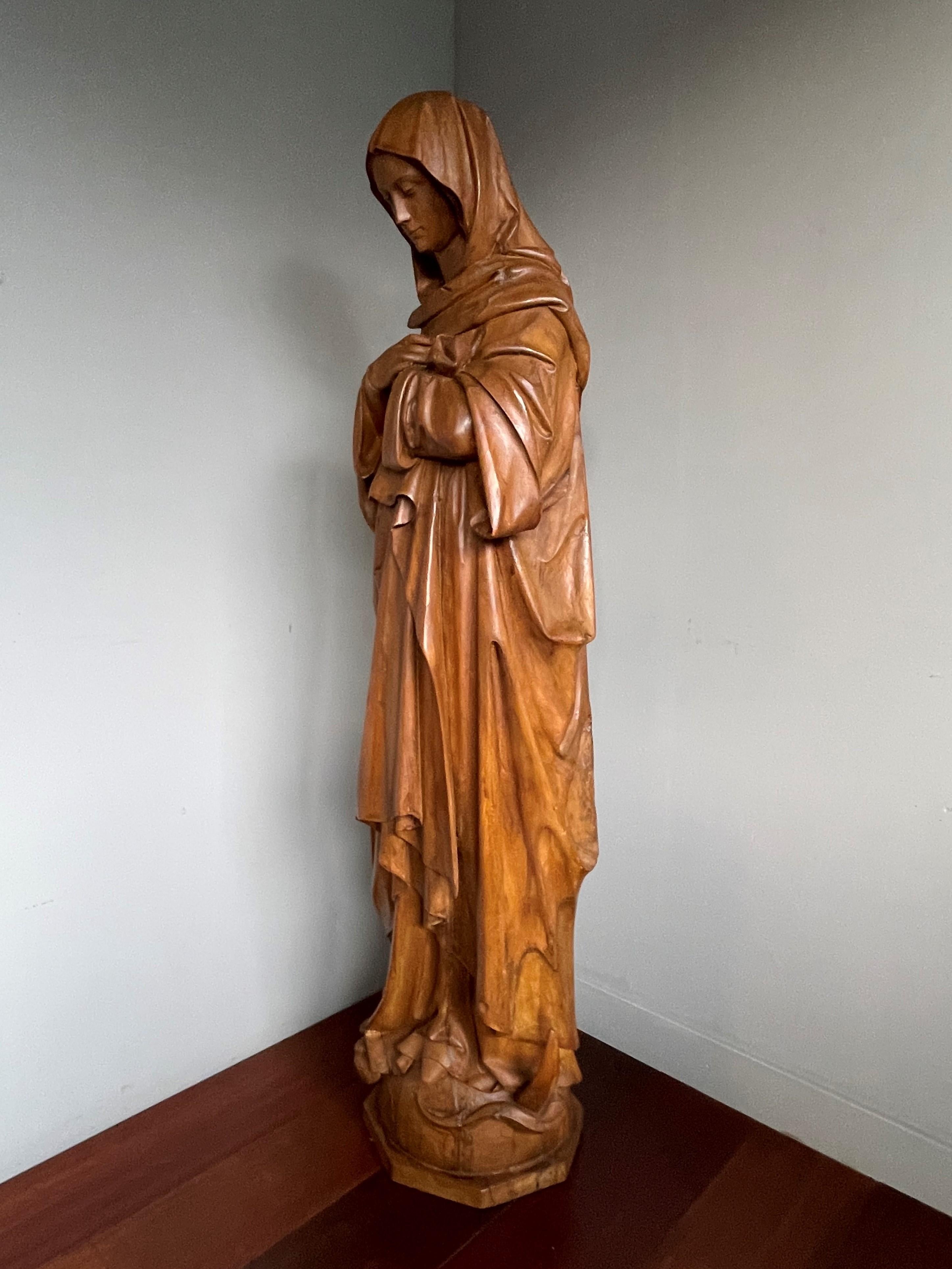 life size mary statue