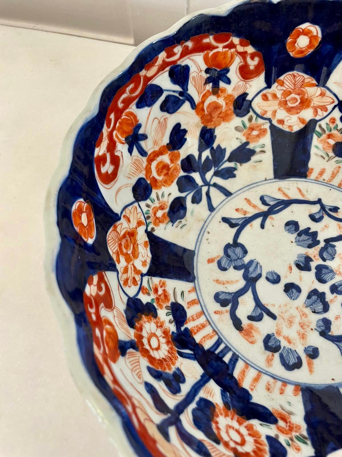 Antique Quality Japanese Imari Bowl For Sale 6