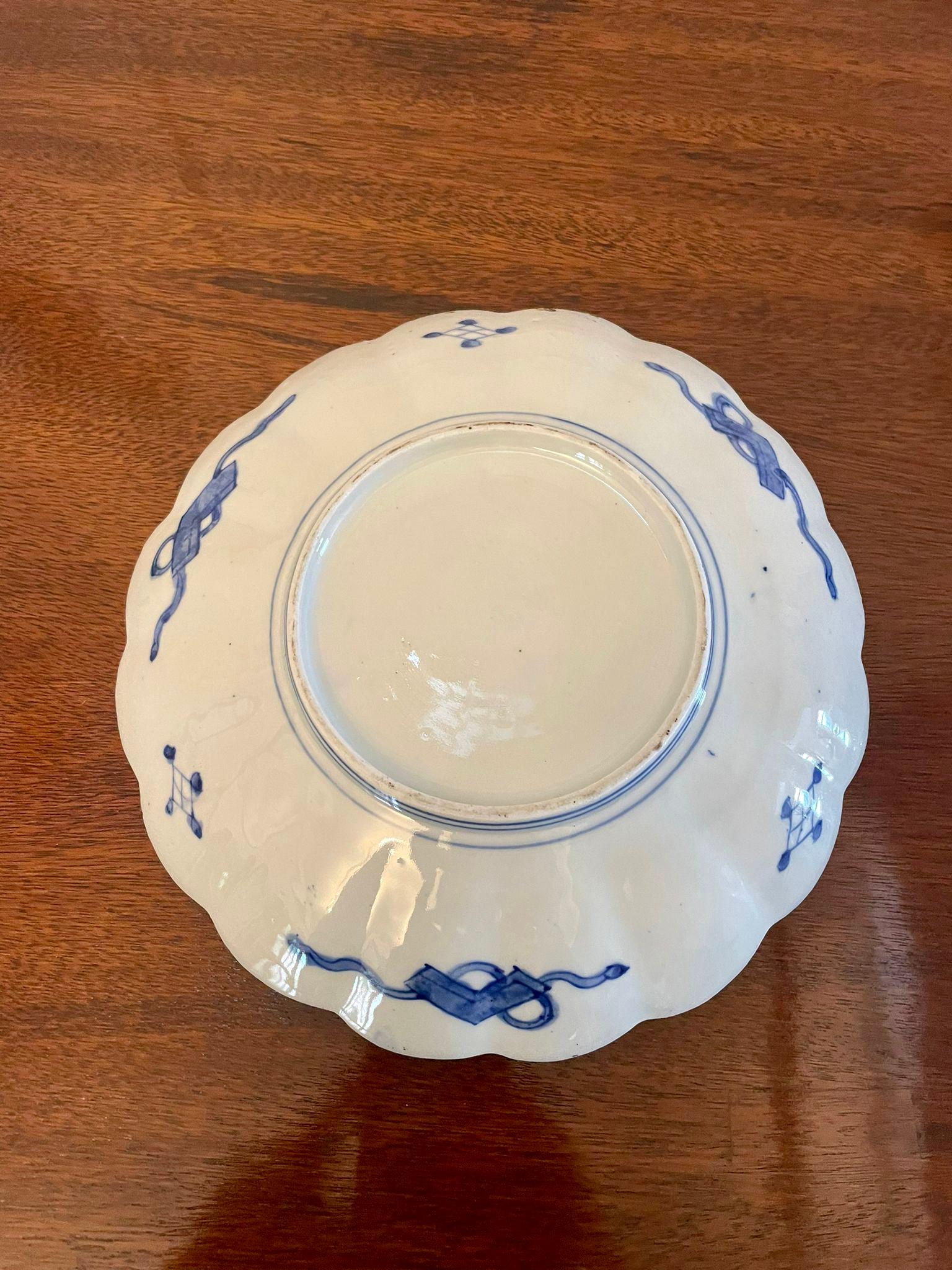 Antique Quality Japanese Imari Plate  In Good Condition For Sale In Suffolk, GB