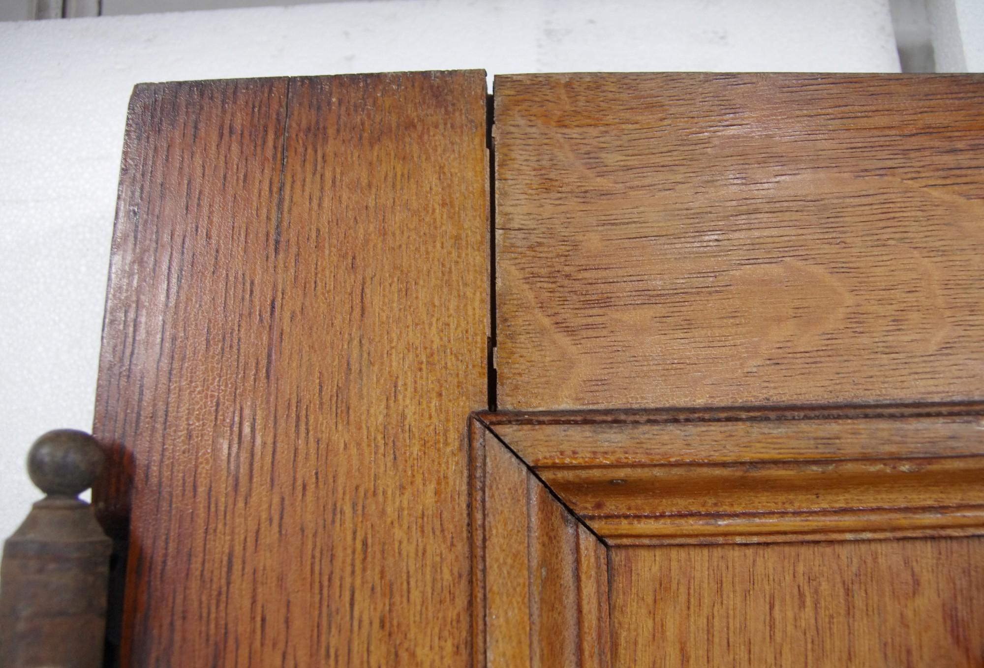 quarter sawn oak door