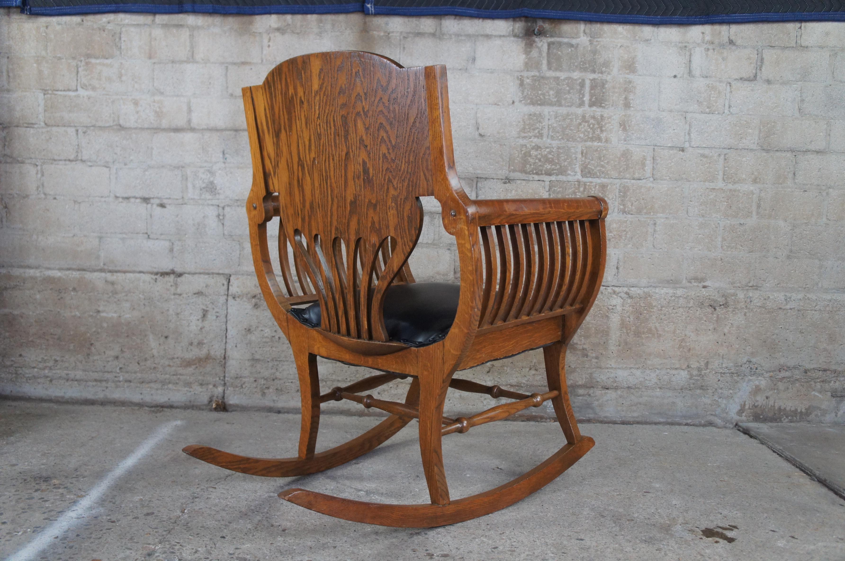 saddle rocking chair