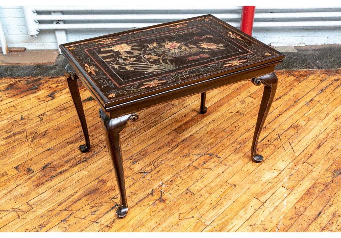Ancienne table à thé de style Queen Ann Bon état - En vente à Bridgeport, CT