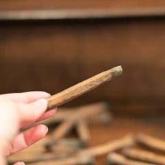 Antique Queen Anne 18th Century Oak Staircase